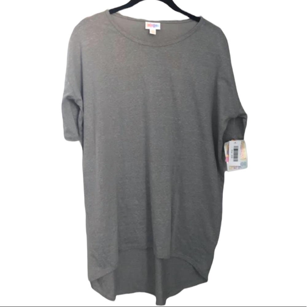 LAST CHANCE-MOVING🐾♥️ NWT Gray LuLaRoe Irma Tunic Top